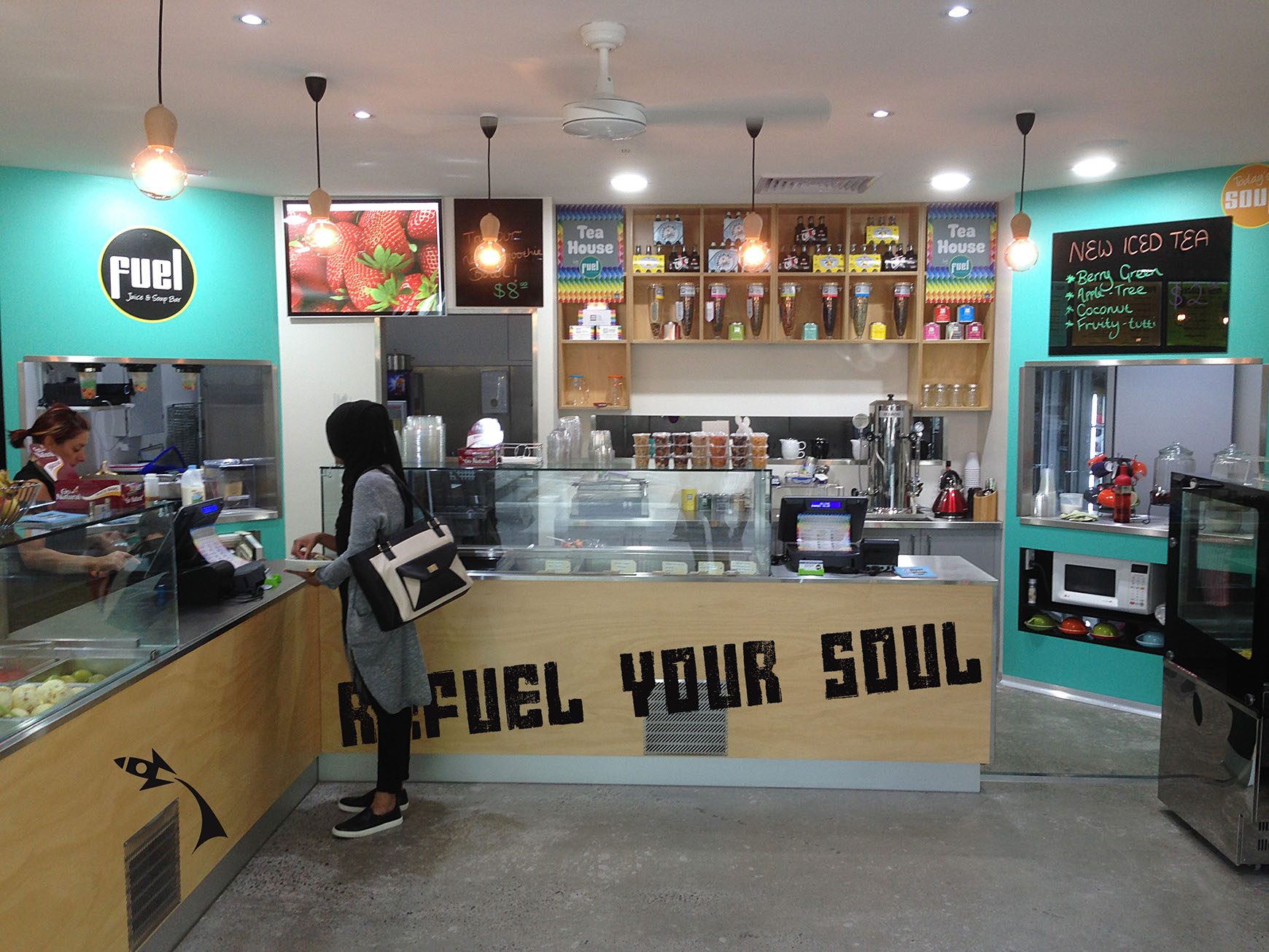 Toothpicks Creative cafe design interior design Juice bar Melbourne